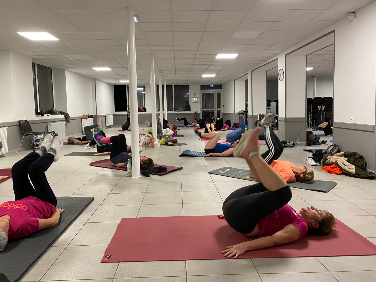 Cours de Pilates avec Laurence